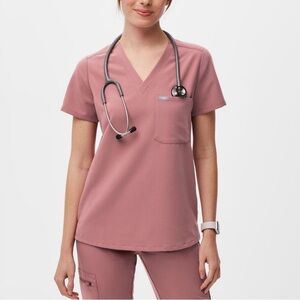 Mauve Catarina Scrub Top